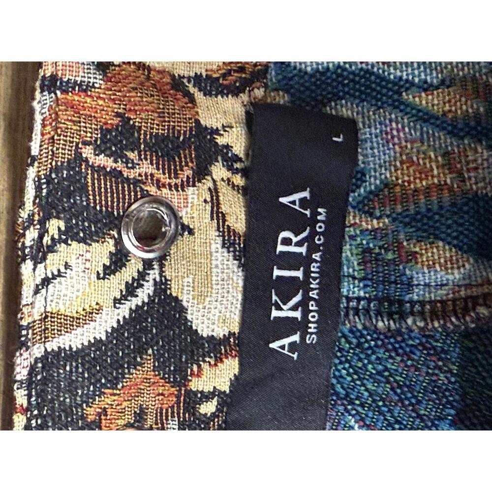 AKIRA - FANTASY CAPTURED BROCADE CARGO PANT - L - Picture 12 of 12